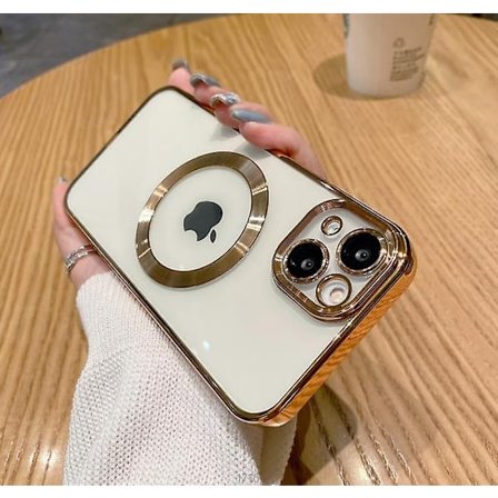 Kirkas magneettinen puhelinkotelo iPhone 14 13 12 11 Mini Pro Max Plus -puhelimille MagSafe-yhteensopiva