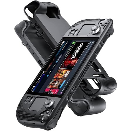 Stødabsorberende silikone dæksel til dampdæk - sort