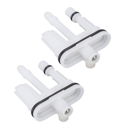 2 stk. plastforgasser hoveddyser sett bærbar enkel installasjon fjerne gressklipper tilbehør