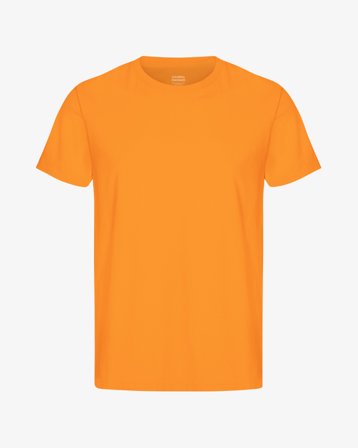Classic Organic Tee - Sunny Orange M