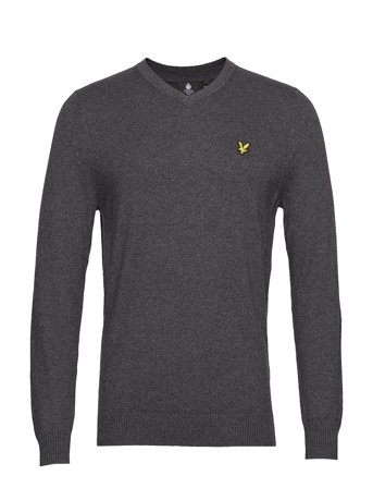 Lyle & Scott | Cotton Merino V Neck Jumper | S