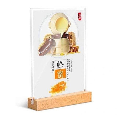 Bordskilteholder Menystativ Hvid 01-A6