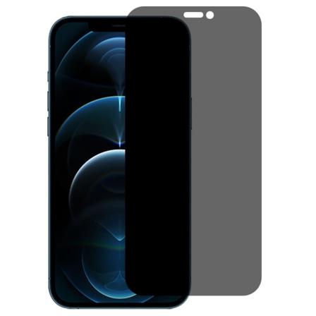 SKALO iPhone 12 Yksityisyydensuojaus Näytönsuoja karkaistu lasi - Svart Black