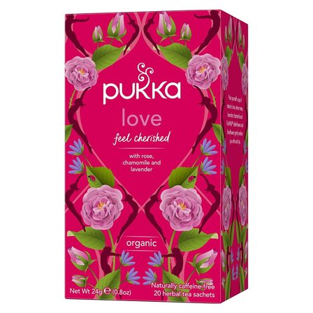 Pukka Love te Ø 20 breve, Helse & Madvarer, Te, Kamillete