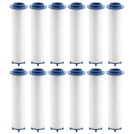 12 stk. Turbo Blæser Brusehoved Filter - Bruges til Propel Håndholdt Brusehoved Højt Tryk - Brusebad