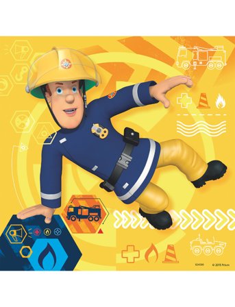Ravensburger Fireman Sam Call Sam In Danger 3X49P - Multi/patterned - ONE SIZE