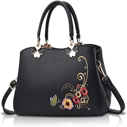 Retro Håndvesker med Topphåndtak Dame Crossbody Veske Dame Mote