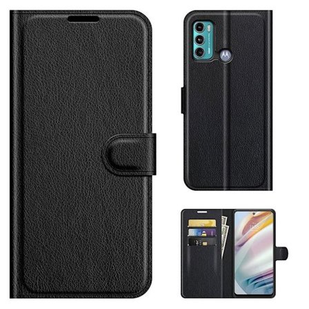 Classic Motorola Moto G40 Fusion / Motorola Moto G60 fodral - Svart