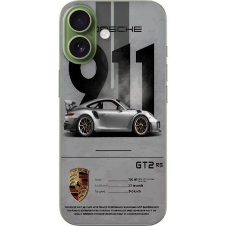 Kompatibelt Mobilskal till Apple Apple iPhone 17 Porsche 911