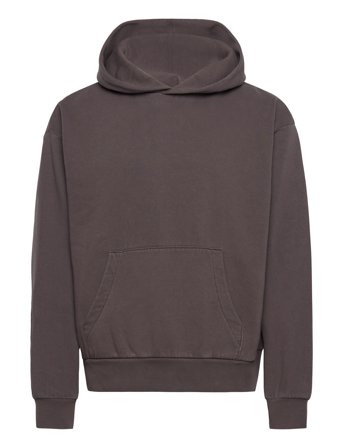 Weekday Loose Fit Hoodie - Brown - S
