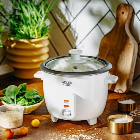 Adler Riskoker - Hvit