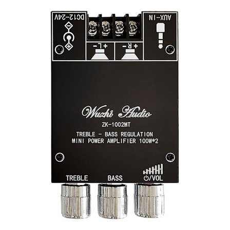 -1002mt Bluetooth 5.0 Subwoofer Forsterkerkort 2x100w 2.0 Kanal Høy Audio Stereo Forsterkerkort