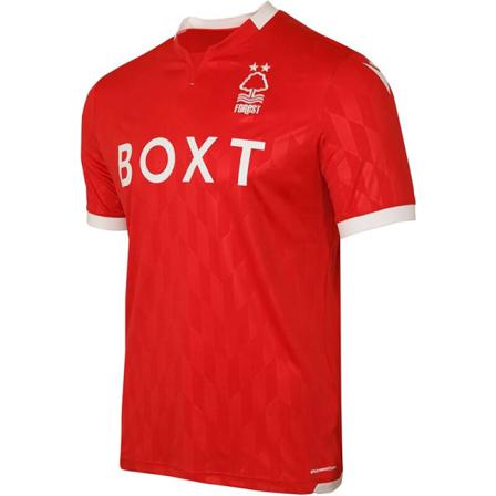 21-22 Nottinghamforest Tröja Hem Kortärmad Fotbollströja S