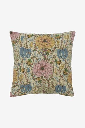 Svanefors - Putetrekk Flore 45x45 cm - Gul - Pynteputer & putetrekk - 45X45 - Fra Homeroom