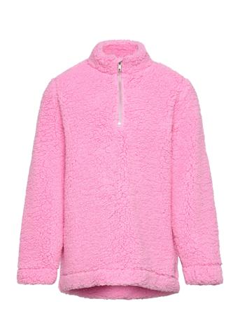 Lpferna Ls Long Teddy Sweat Bc Tw Pink Little Pieces