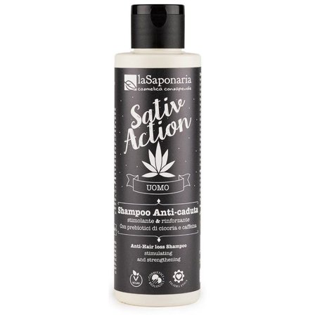 La Saponaria Sativaction Shampoo Anticaduta Uomo 150ml
