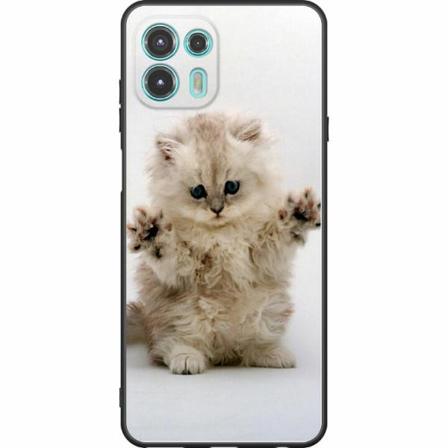 Motorola Edge 20 Lite Svart Skal Katt