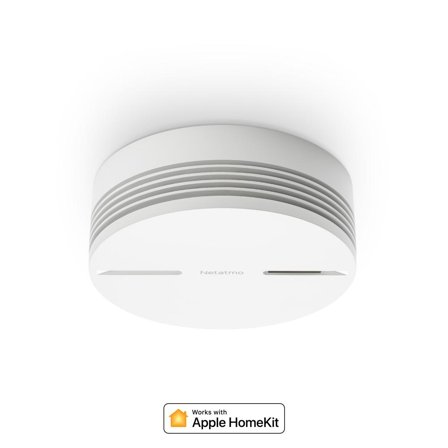 Netatmo Smart Smoke Alarm - røyksensor - 802.11b/g/n, Bluetooth 4.0