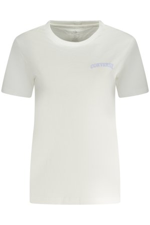 Converse T-shirt Maniche Corte Donna Bianco