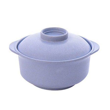 Instant nudelskålar med lock Soppa Varma risskålar Studenter C