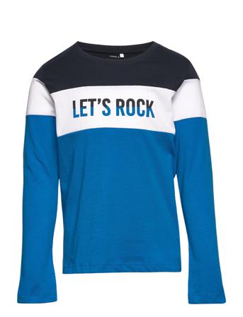 Nkmkunan Ls Top Langærmet T-shirt Multi/mønstret Name It