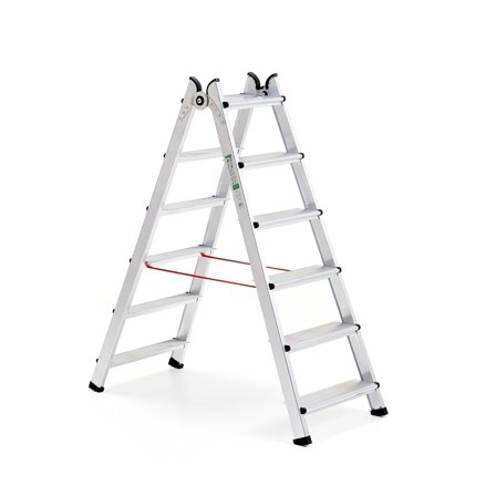 Doppelseitige Treppe BRINK, 6 Stufen, H 1410 mm