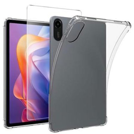 Xiaomi Redmi Pad 2 Saii 2-i-1 TPU Skal & Härdat Glas Skä...