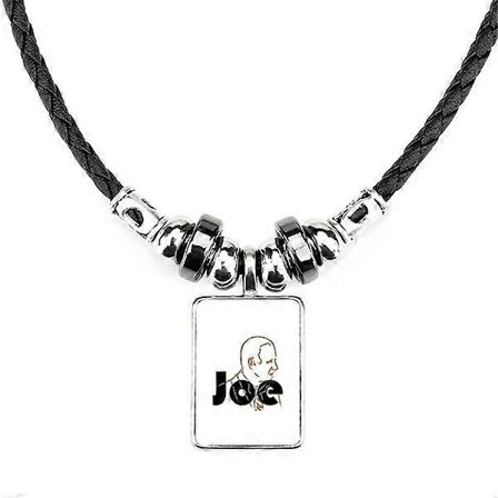 USA President Person Joseph Profil Konst Halsband