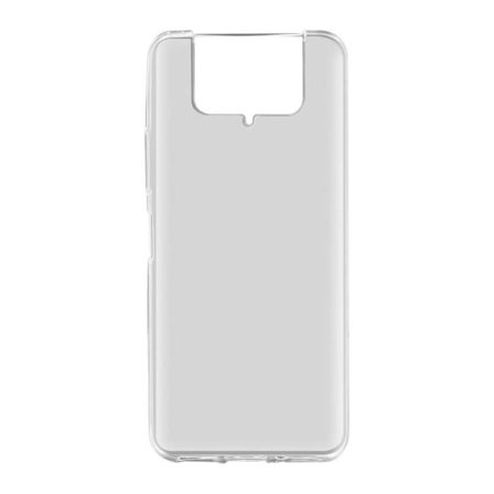 Coque - Asus - Zenfone 7 ZS670KS / 7 Pro - Fleksibel Beskyttelse - Silikone Gel - Gennemsigtig Hvid