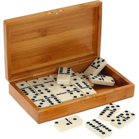 Dobbelt Seks Domino Spil Sæt Underholdning Rejse Spil Legetøj