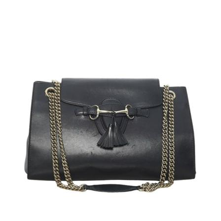Gucci Vintage, Pre-owned Shoulder Bag Zwart, Dames, Maat:ONE Size