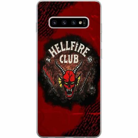 Samsung Galaxy S10+ Mjukt Skal - Hellfire Club - Stranger