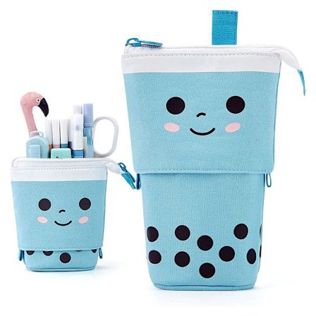 Søt Blyantveske Stående Penneholder Teleskopisk Sminke Stil 4