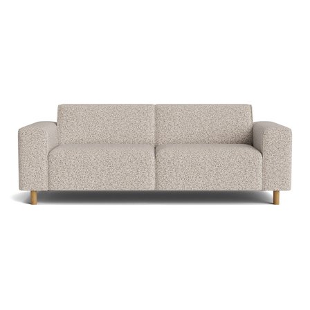 Seam 3 personers sofa - Puente Lys Greige - 220x88x78 - Sofa, 3 personers sofa