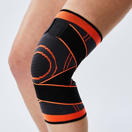 Fitness Löpning Cykling Elastiska knäskydd, halkfria stödbyxor Sport Kompression Knäskyddsfodral för basket Sport