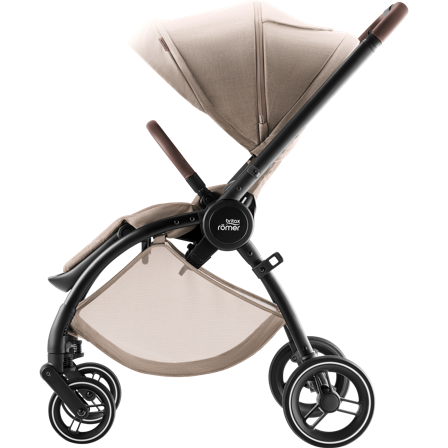 Britax Römer RIO – der kompakte Kinderwagen für das Stadtleben von 0 bis 4 Jahre l bis 22 kg l Teak