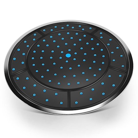 1 stk. 25 cm rund brusehoved til brusebad