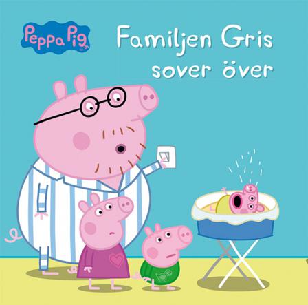 Familjen Gris sover över - Bok av Mark Baker & Neville Astley - Inbunden
