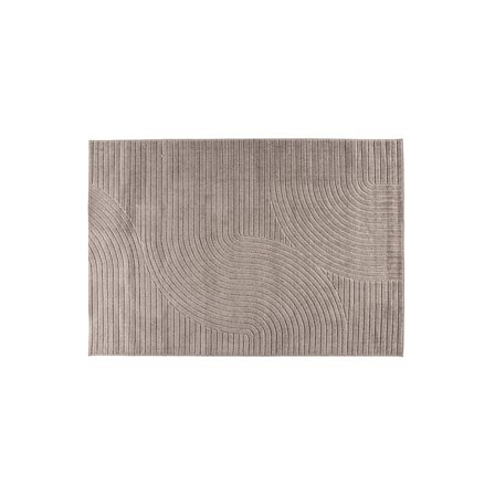 Vince tæppe, 290x200 - Brun - 200.0x290x2 - Tæpper