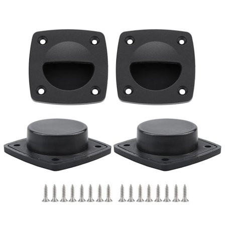 4 stk. højstyrke træk håndtag nylon båd flush luger ringe træk håndtag fiskefartøj træk håndtag sæt til marine brug