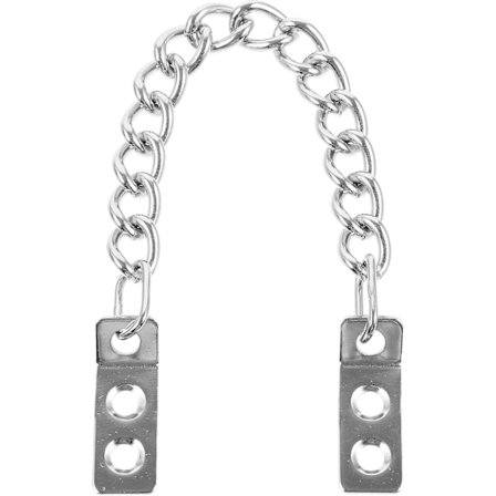 Dørkjede i metall, dørhengende kjede, dekorativ dørkjede, skapdørkjede (24,50X1,30X1,00CM, som vist på bildet)