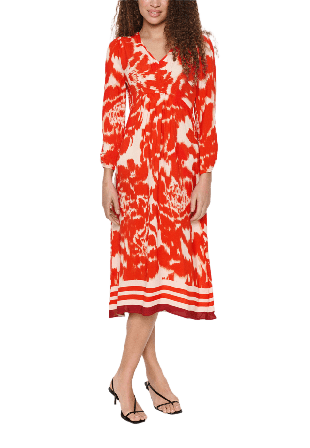 Saint Tropez Khloe SZ Dress Klänningar Dam Röd L