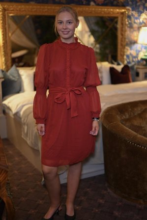 Siri short Dress Bourgund S