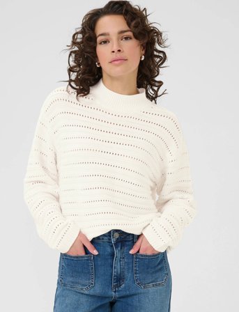 Kaffe Kadolly Pullover - White - XS