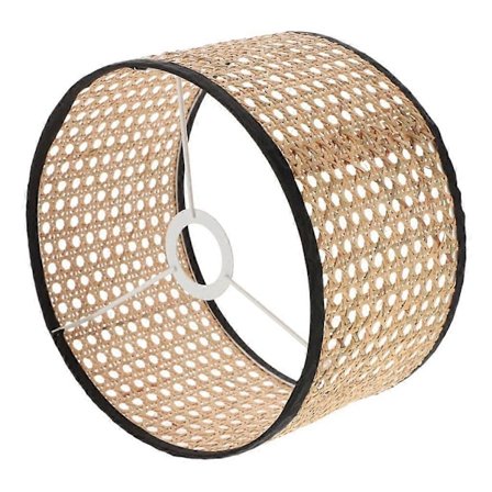 Rottinkivarjostin Punottu Maalaismainen Varjo Luonnollinen Eteiseen Terassille Käytävälle Kattovalaisimeen