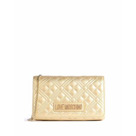 Love Moschino New shiny quilted shoulder Taske inbo, Dame, Størrelse: ONE Size