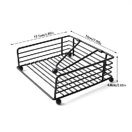 Takorautainen talouspaperiteline metallinen lautasliinateline kahvila hotelli ravintola kahvila neliö paperi aterian säilytys