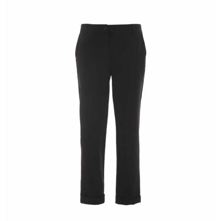 Fracomina Regular Chino bukser Sort, Dame, Størrelse: W28
