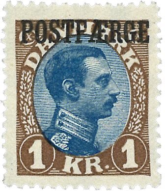 Danmark 1924 - Postfærgemærke AFA 8 - Ubrugt