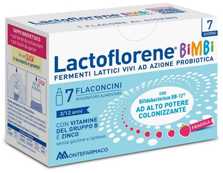 Lactoflorene Bimbi 7 Flaconcini Da 10ml